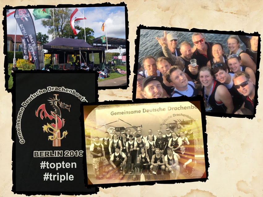 Gemeinsame Deutsche Meisterschaft 2016 mit den RUM-PADDLER