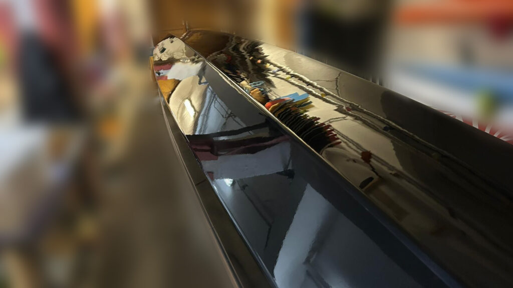 Das Boot der RUM-Paddler wird saniert.