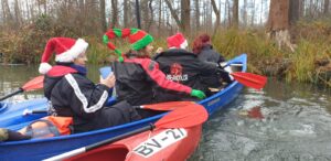 Die RUM-PADDLER beim Adventspaddeln 2021