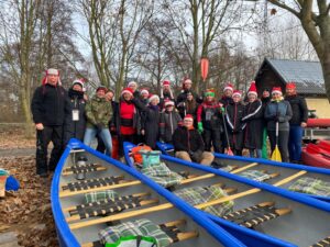 Die RUM-PADDLER beim Adventspaddeln 2021