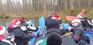 Die RUM-PADDLER beim Adventspaddeln 2021