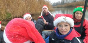 Die RUM-PADDLER beim Adventspaddeln 2021