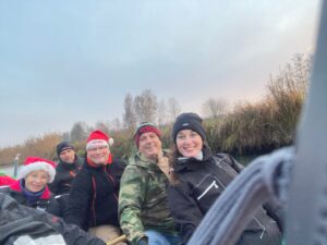 Die RUM-PADDLER beim Adventspaddeln 2021