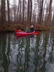 Die RUM-PADDLER beim Adventspaddeln 2021