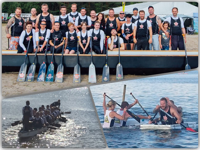 11. Wasserfestspiele Neuhausen 2017 mit den RUM-PADDLER