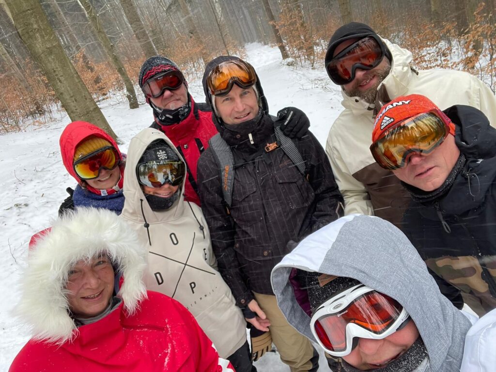 RUM-PADDLER im Winterlager